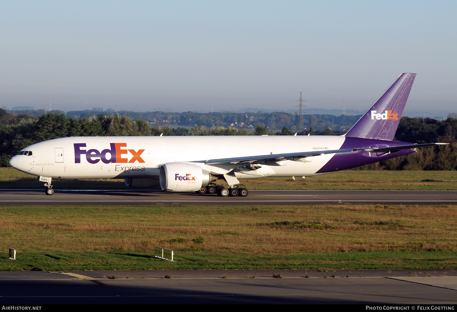 Aircraft Photo of N849FD | Boeing 777-F | FedEx Express - Federal Express | AirHistory.net #817053