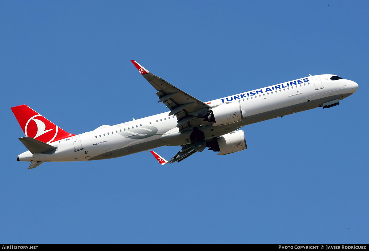 Aircraft Photo of TC-LPH | Airbus A321-271NX | Turkish Airlines | AirHistory.net #817054
