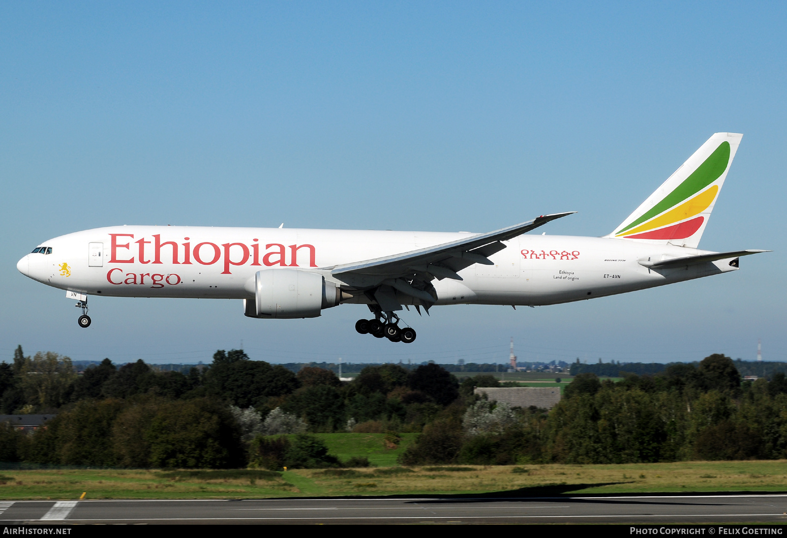 Aircraft Photo of ET-AVN | Boeing 777-F60 | Ethiopian Airlines Cargo | AirHistory.net #817055