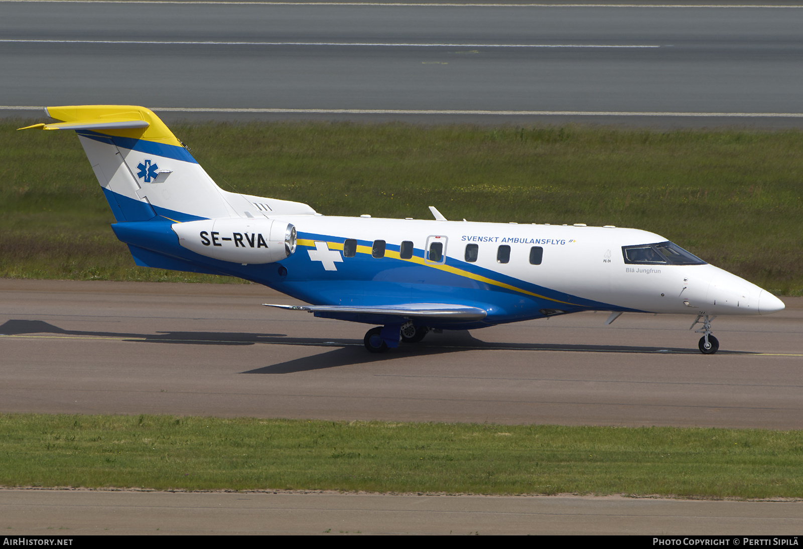 Aircraft Photo of SE-RVA | Pilatus PC-24 | Svenskt Ambulansflyg | AirHistory.net #817084