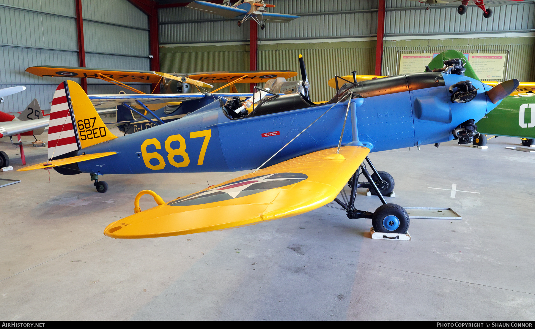 Aircraft Photo of G-RLWG / 687 | Ryan PT-22 Recruit (ST3KR) | USA - Air Force | AirHistory.net #817088