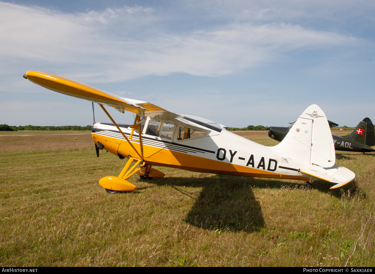 Aircraft Photo of OY-AAD | SAI KZ VII U-4 Laerke | AirHistory.net #817091