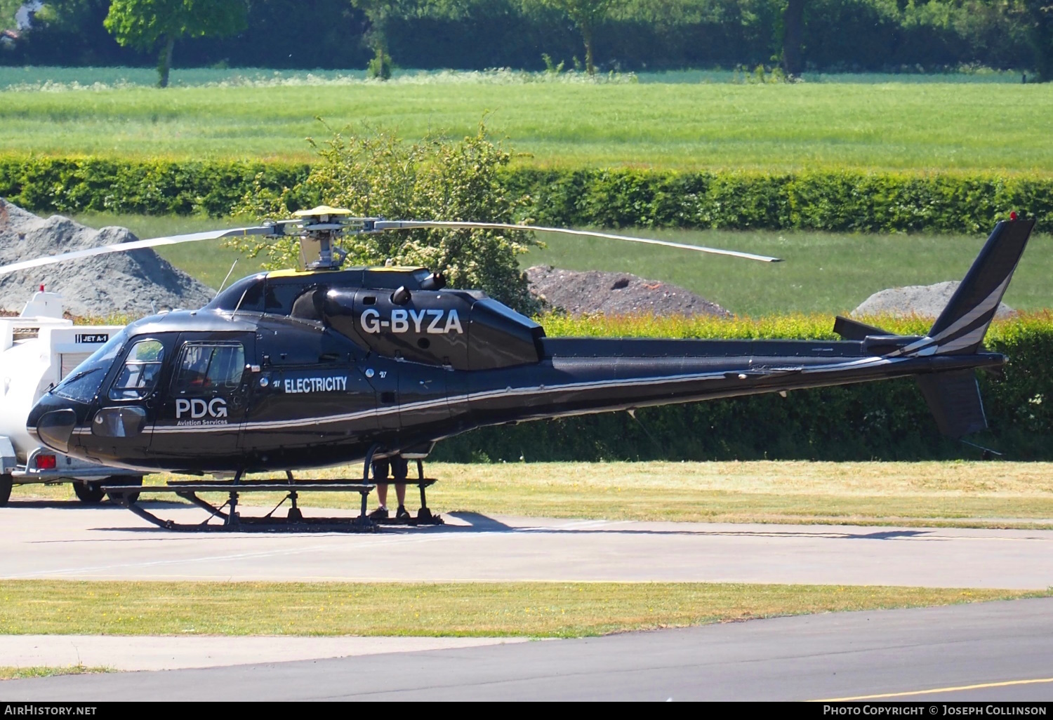 Aircraft Photo of G-BYZA | Eurocopter AS-355F-2 Ecureuil 2 | PDG Helicopters | AirHistory.net #817107