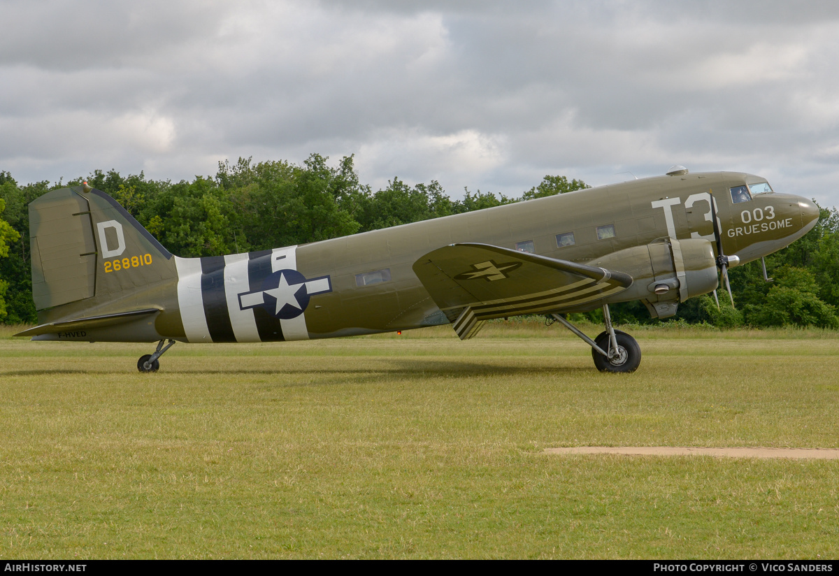 Aircraft Photo of F-HVED / 268810 | Douglas DC-3(C) | USA - Air Force | AirHistory.net #817113