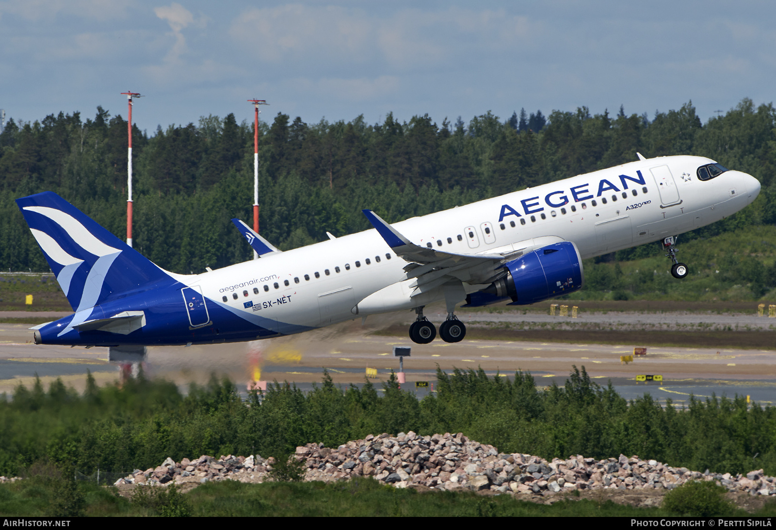Aircraft Photo of SX-NET | Airbus A320-271N | Aegean Airlines | AirHistory.net #817120