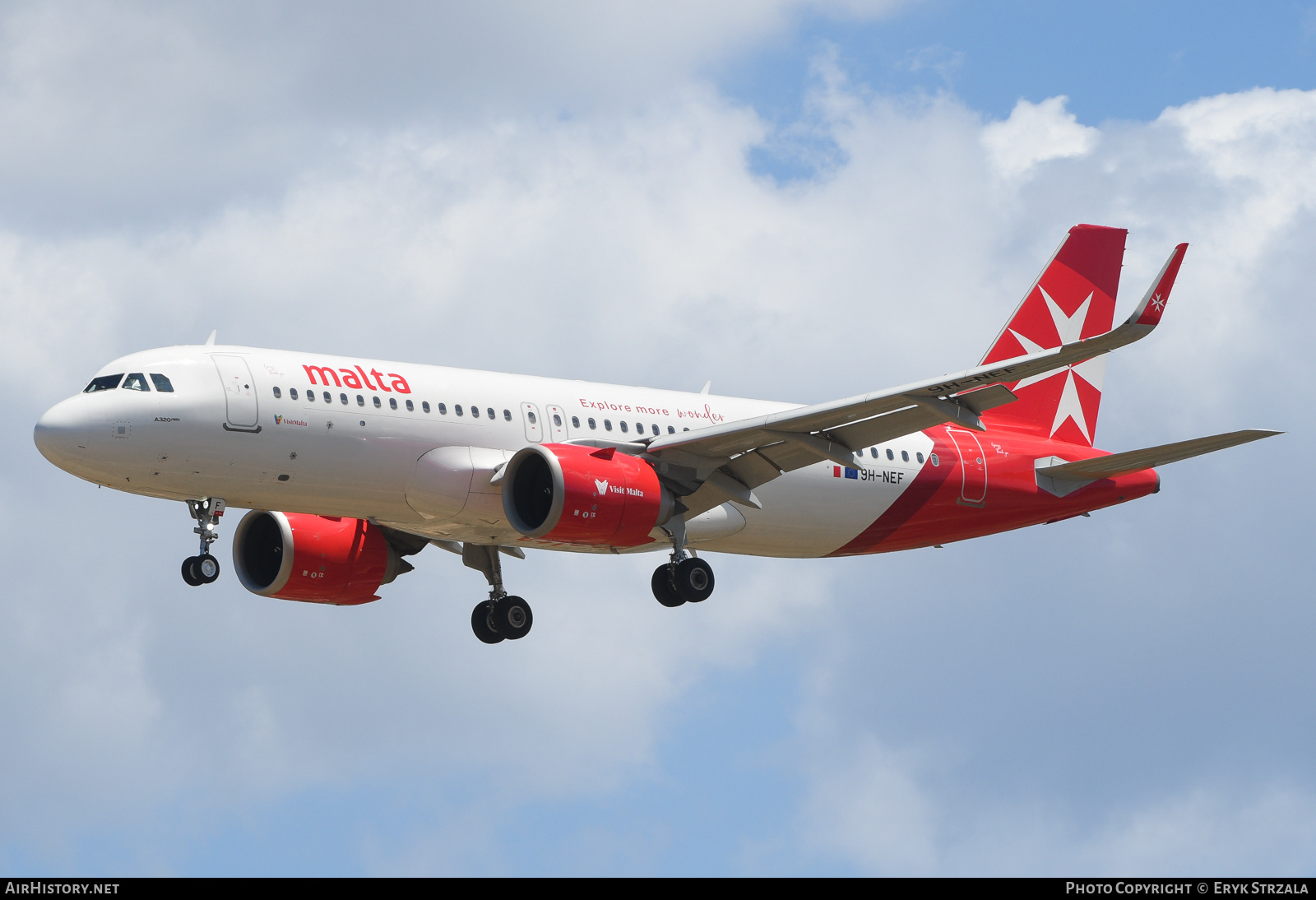 Aircraft Photo of 9H-NEF | Airbus A320-251N | KM Malta Airlines | AirHistory.net #817124