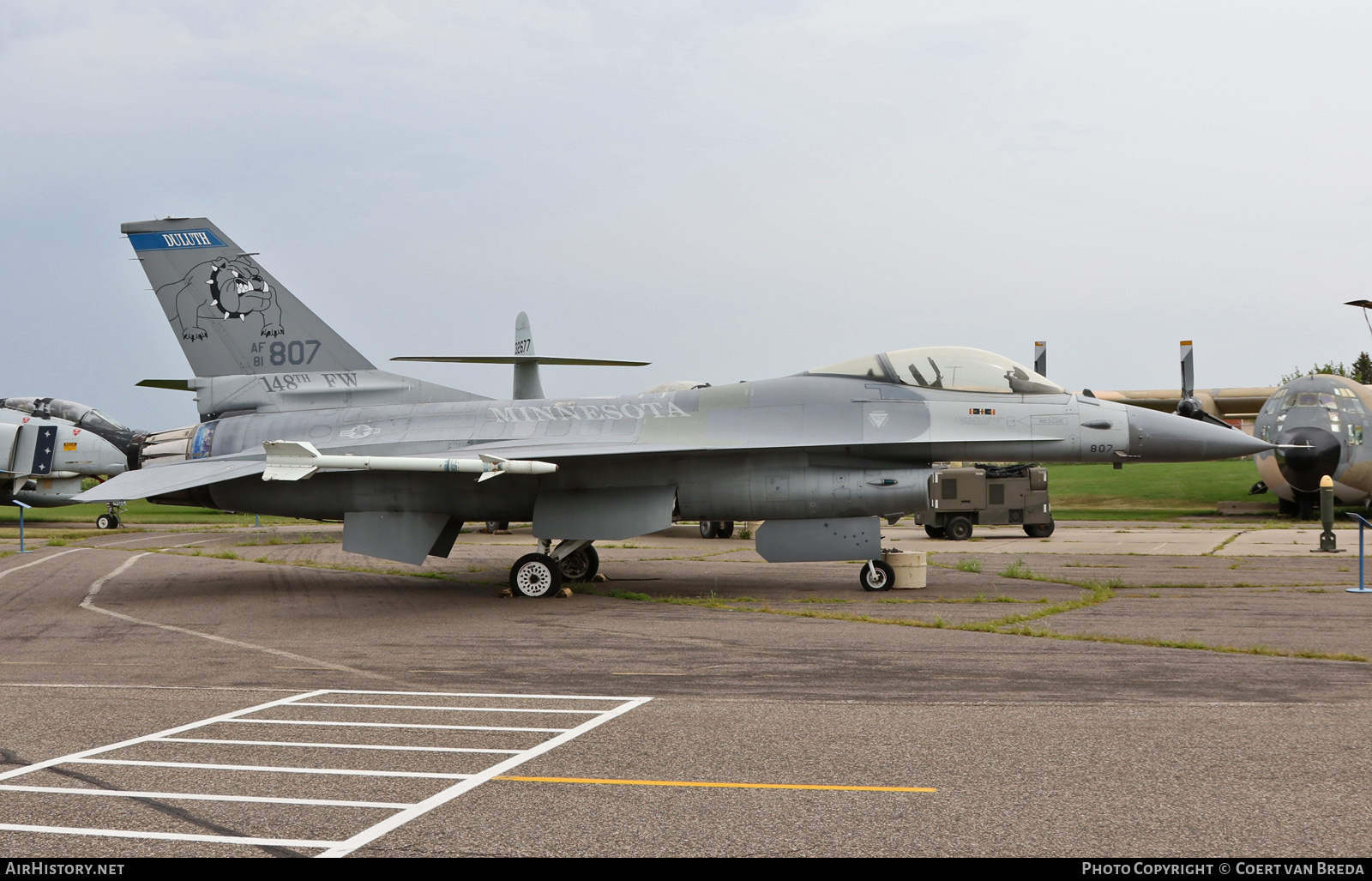 Aircraft Photo of 81-0807 / AF81807 | General Dynamics F-16A/ADF Fighting Falcon | USA - Air Force | AirHistory.net #817131