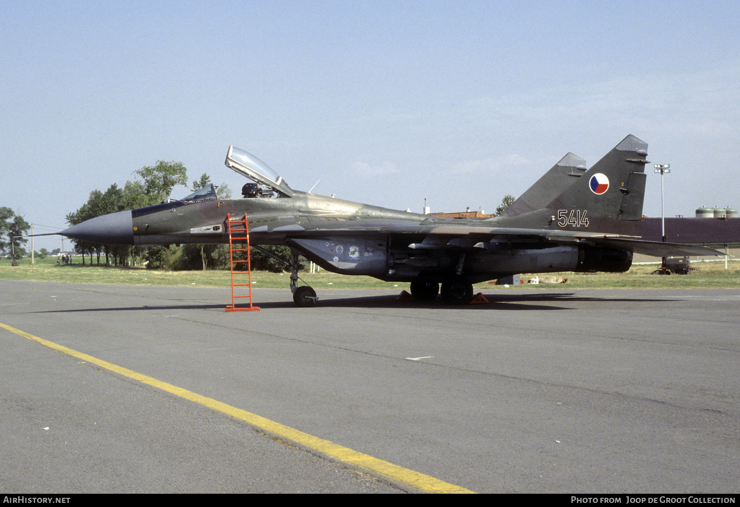 Aircraft Photo of 5414 | Mikoyan-Gurevich MiG-29A (9-12A) | Czechia - Air Force | AirHistory.net #817134