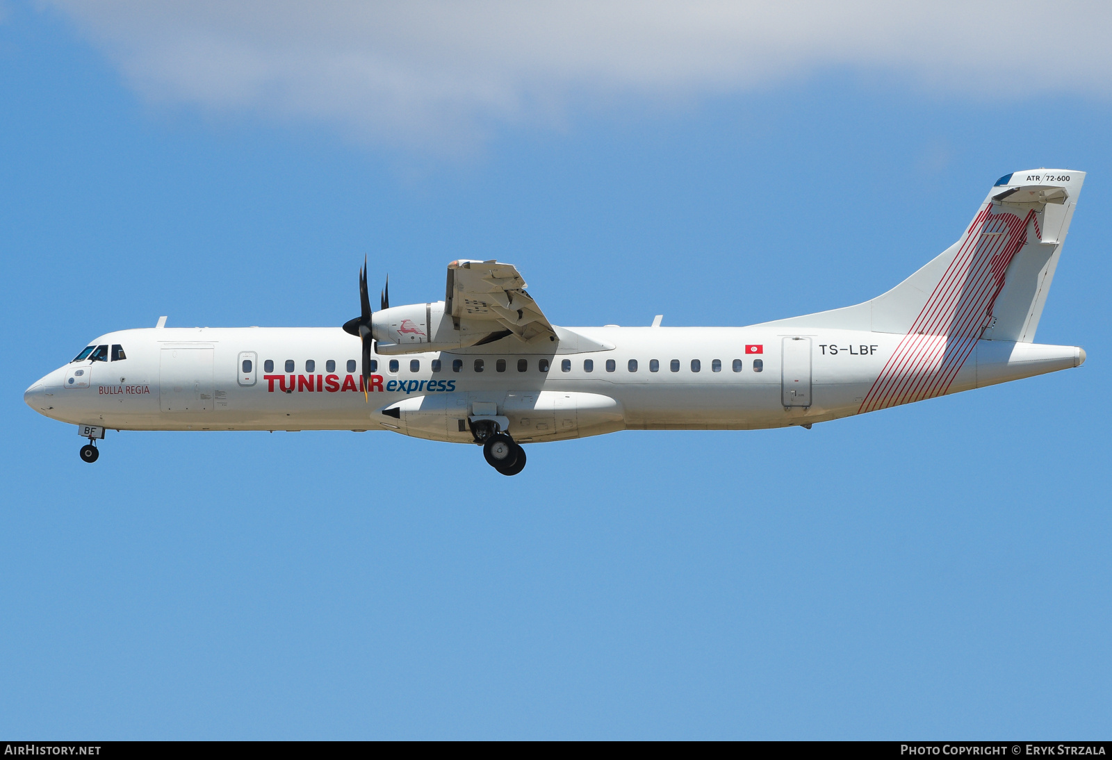 Aircraft Photo of TS-LBF | ATR ATR-72-600 (ATR-72-212A) | Tunisair Express | AirHistory.net #817137