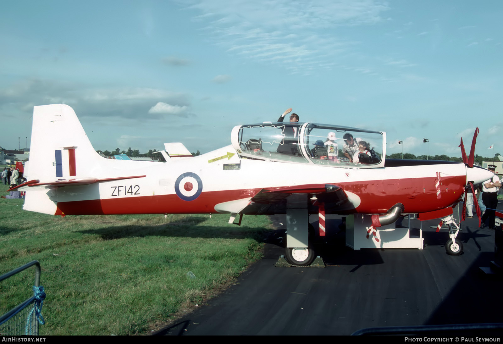 Aircraft Photo of ZF142 | Short S-312 Tucano T1 | UK - Air Force | AirHistory.net #817147