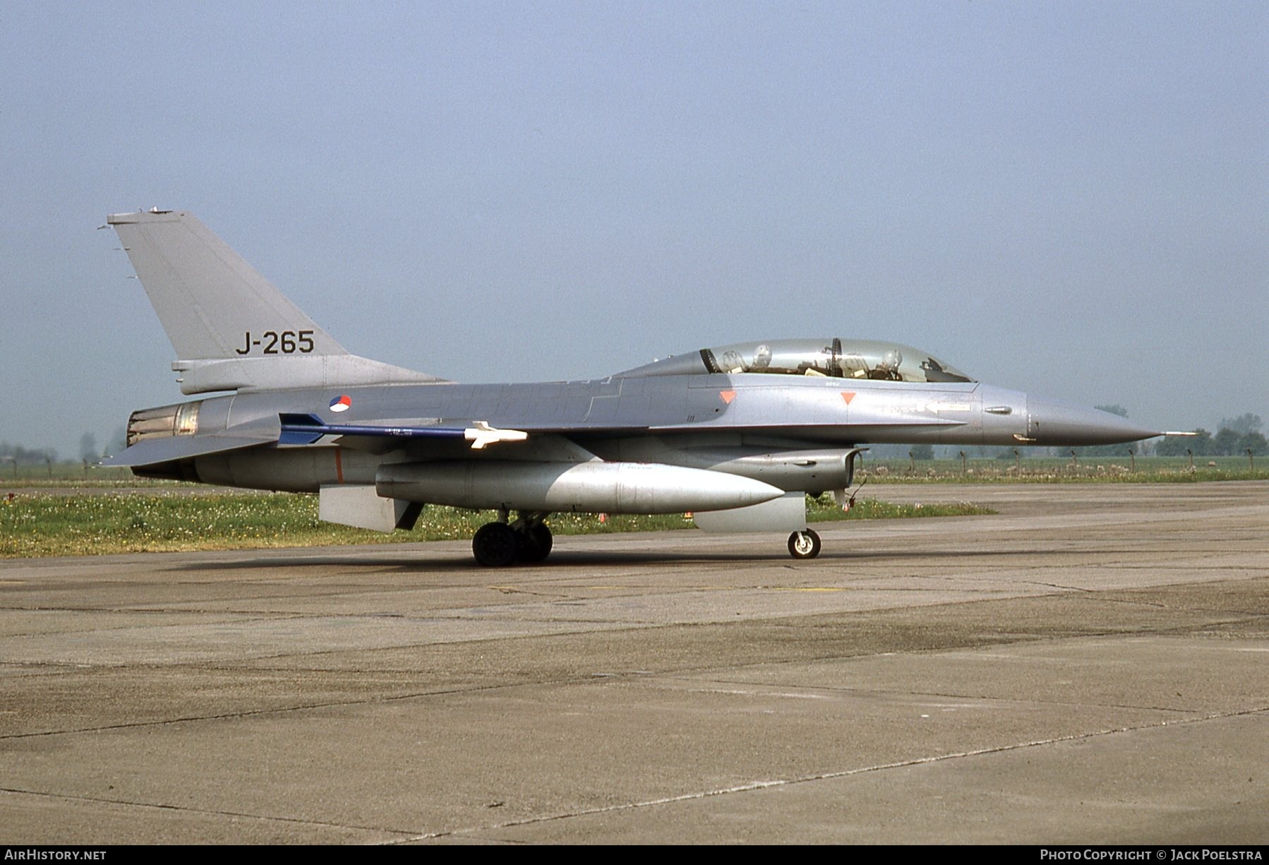 Aircraft Photo of J-265 | General Dynamics F-16B Fighting Falcon | Netherlands - Air Force | AirHistory.net #817149