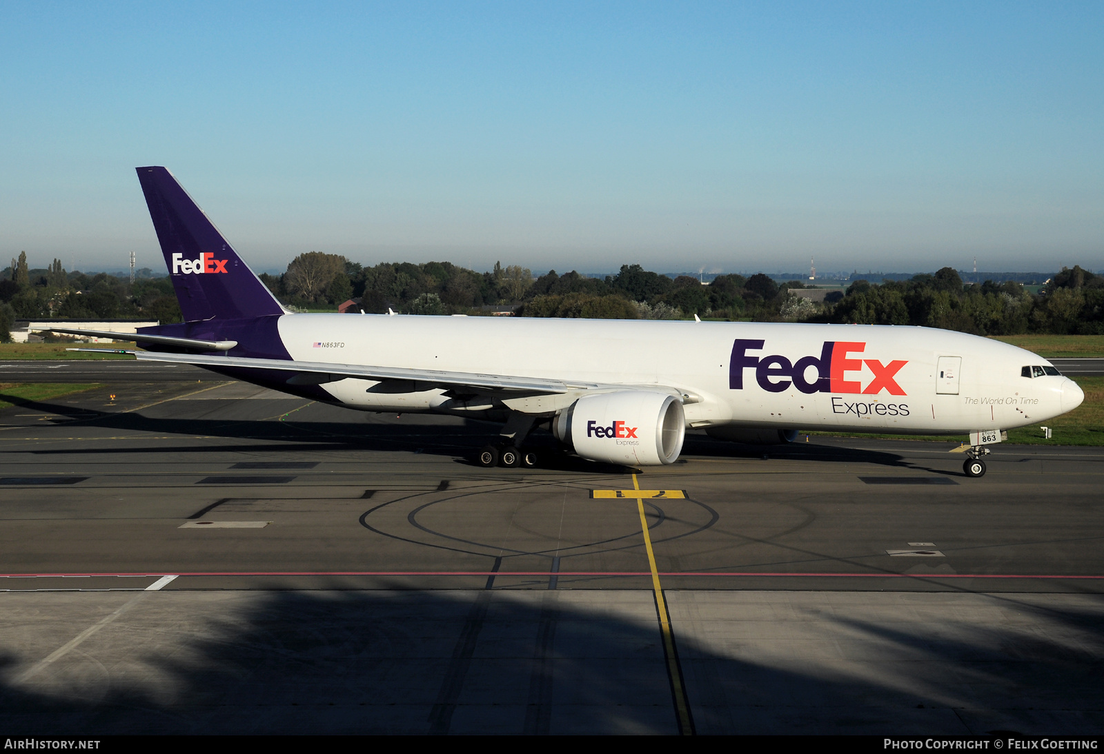 Aircraft Photo of N863FD | Boeing 777-FS2 | FedEx Express - Federal Express | AirHistory.net #817169