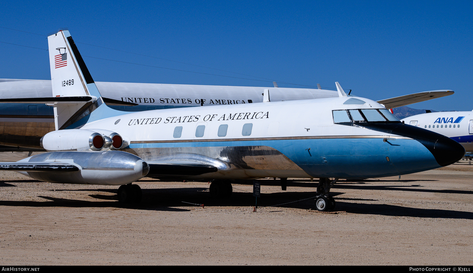 Aircraft Photo of 61-2489 / 12489 | Lockheed VC-140B JetStar | USA - Air Force | AirHistory.net #817180