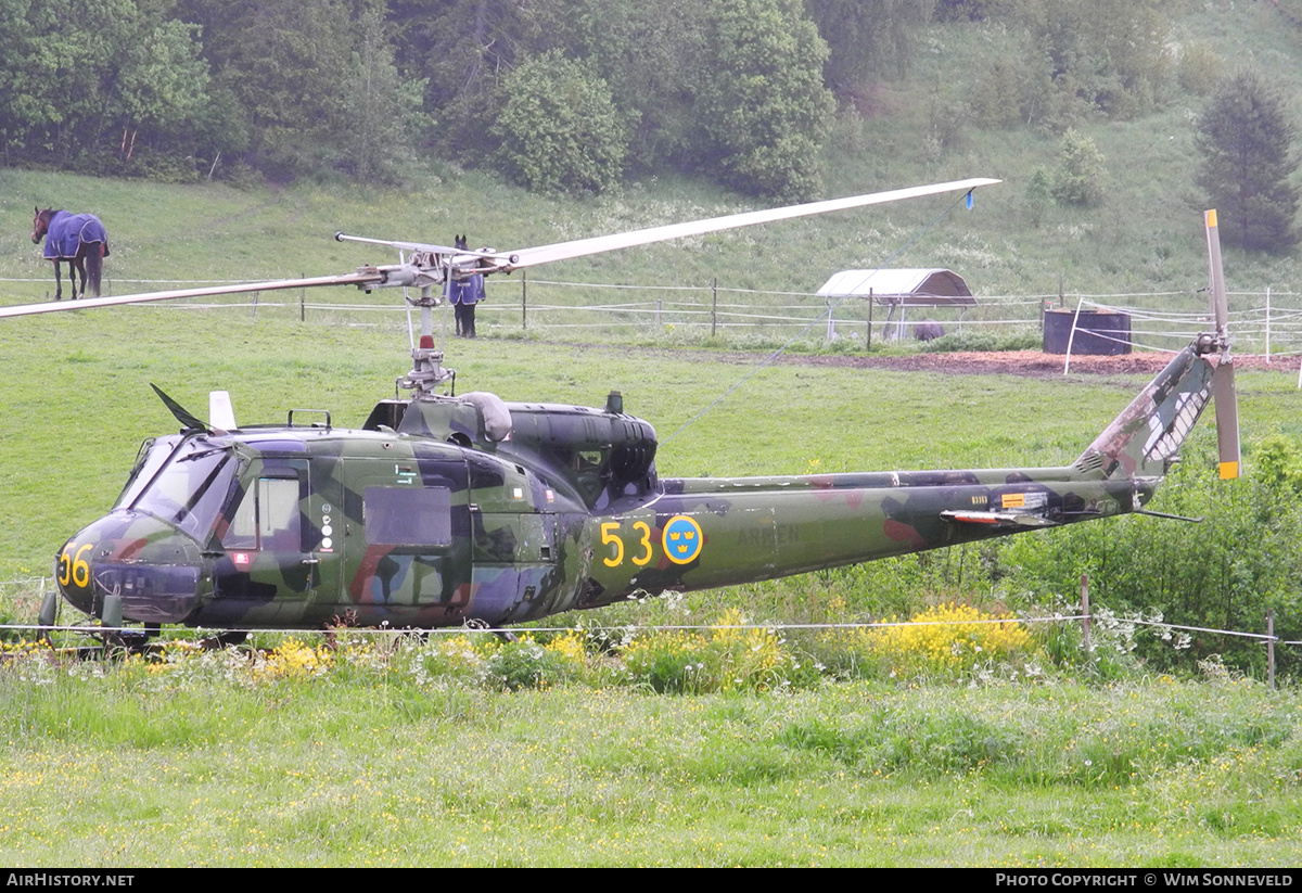 Aircraft Photo of 03316 | Agusta Hkp3C (AB-204B) | Sweden - Army | AirHistory.net #817185