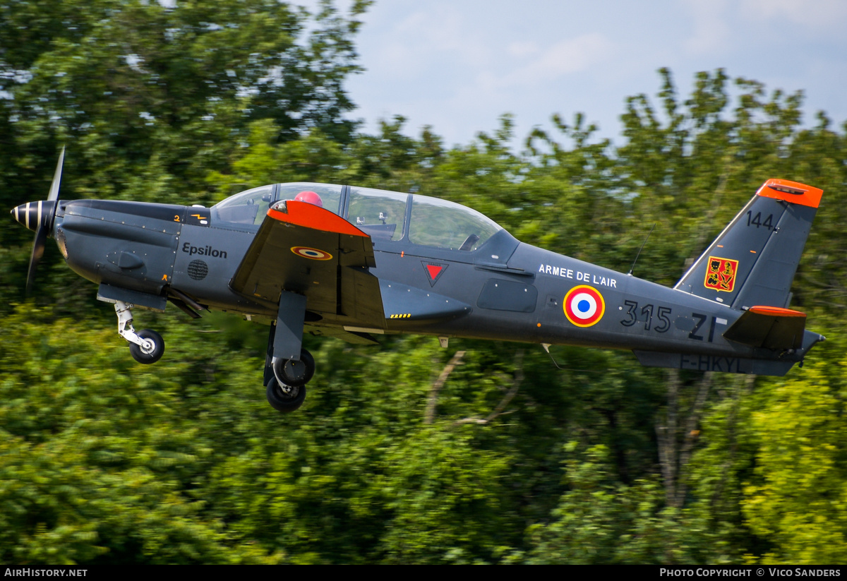 Aircraft Photo of F-HKYL / 144 | Socata TB-30 Epsilon | France - Air Force | AirHistory.net #817202