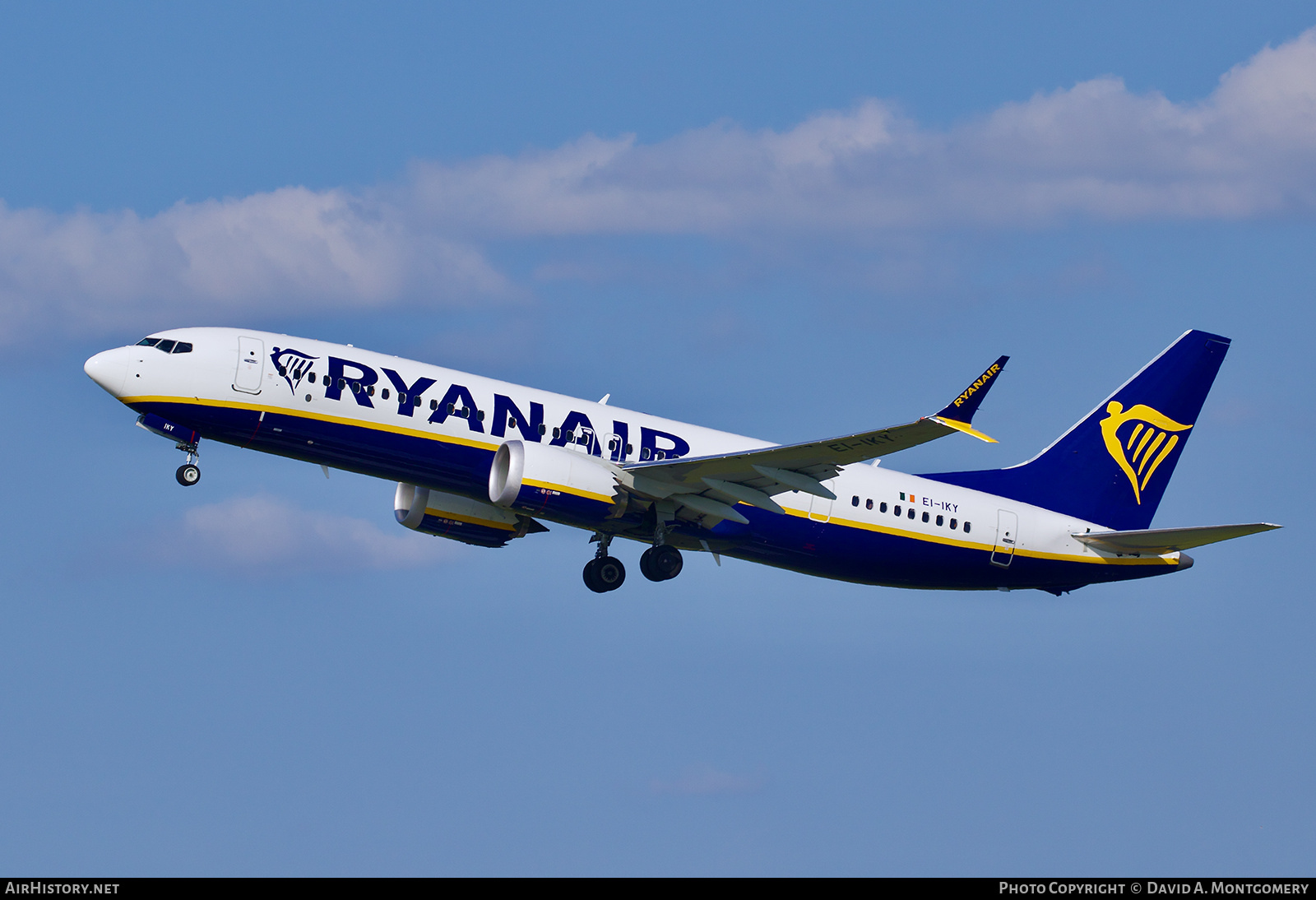 Aircraft Photo of EI-IKY | Boeing 737-8200 Max 200 | Ryanair | AirHistory.net #817223