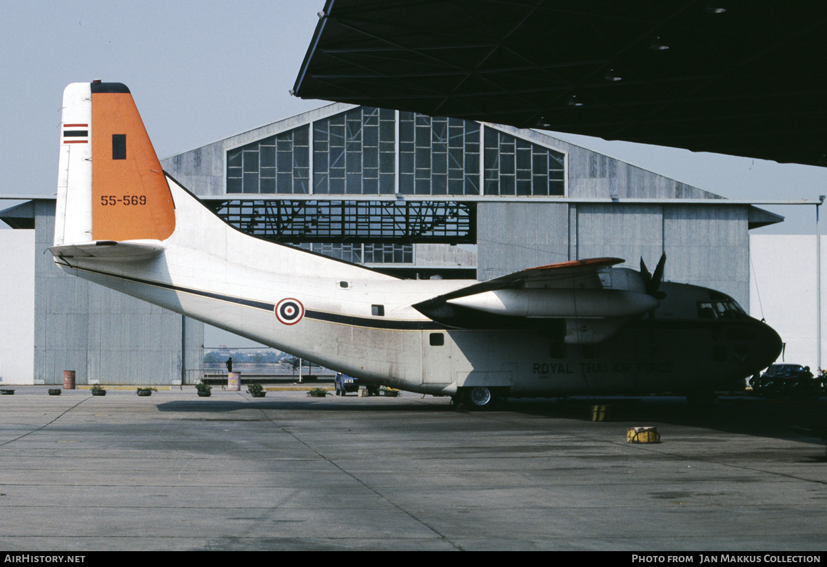 Aircraft Photo of 55-569 | Fairchild C-123K Provider | Thailand - Air Force | AirHistory.net #817224
