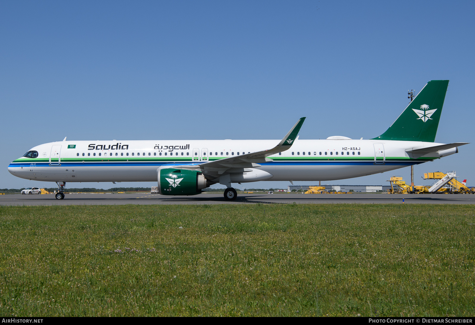 Aircraft Photo of D-AVYS / HZ-ASAJ | Airbus A321-251NX | Saudia - Saudi Arabian Airlines | AirHistory.net #817236