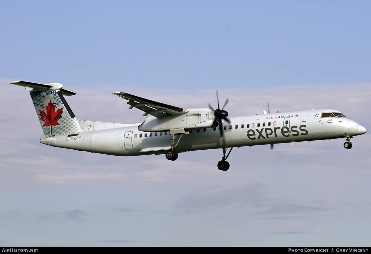 Aircraft Photo of C-FSRY | Bombardier DHC-8-402 Dash 8 | Air Canada Express | AirHistory.net #817261