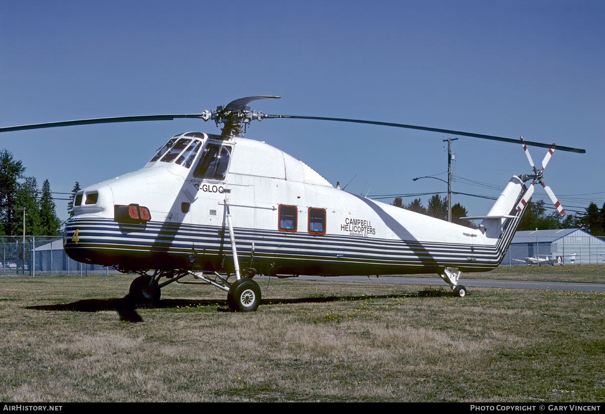 Aircraft Photo of C-GLOG | Sikorsky S-58ET | Campbell Helicopters | AirHistory.net #817263