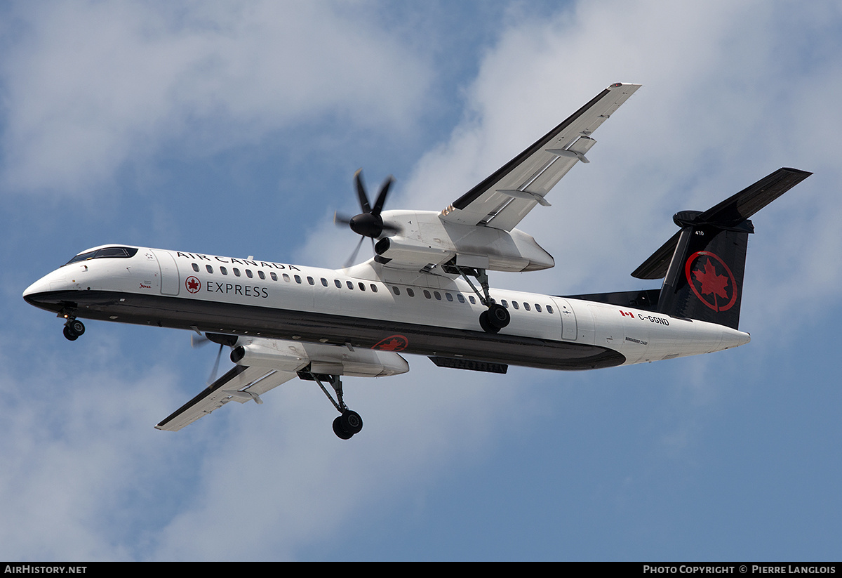 Aircraft Photo of C-GGND | Bombardier DHC-8-402 Dash 8 | Air Canada Express | AirHistory.net #817271