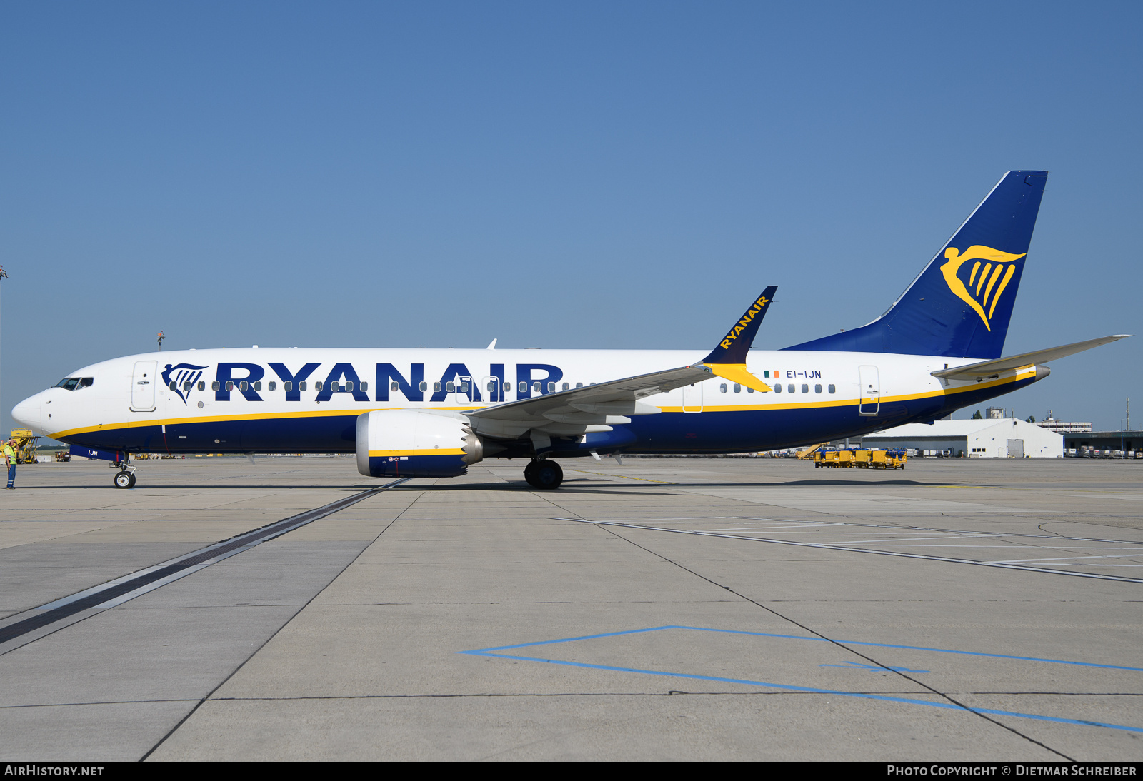 Aircraft Photo of EI-IJN | Boeing 737-8200 Max 200 | Ryanair | AirHistory.net #817274