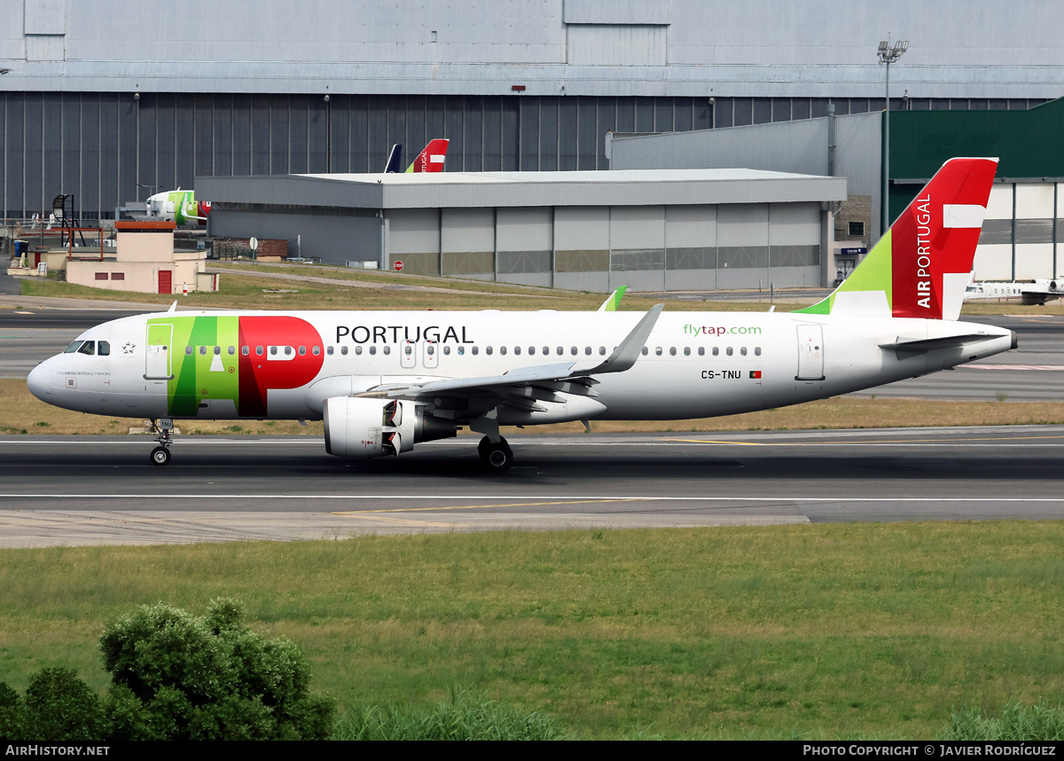 Aircraft Photo of CS-TNU | Airbus A320-214 | TAP Air Portugal | AirHistory.net #817293