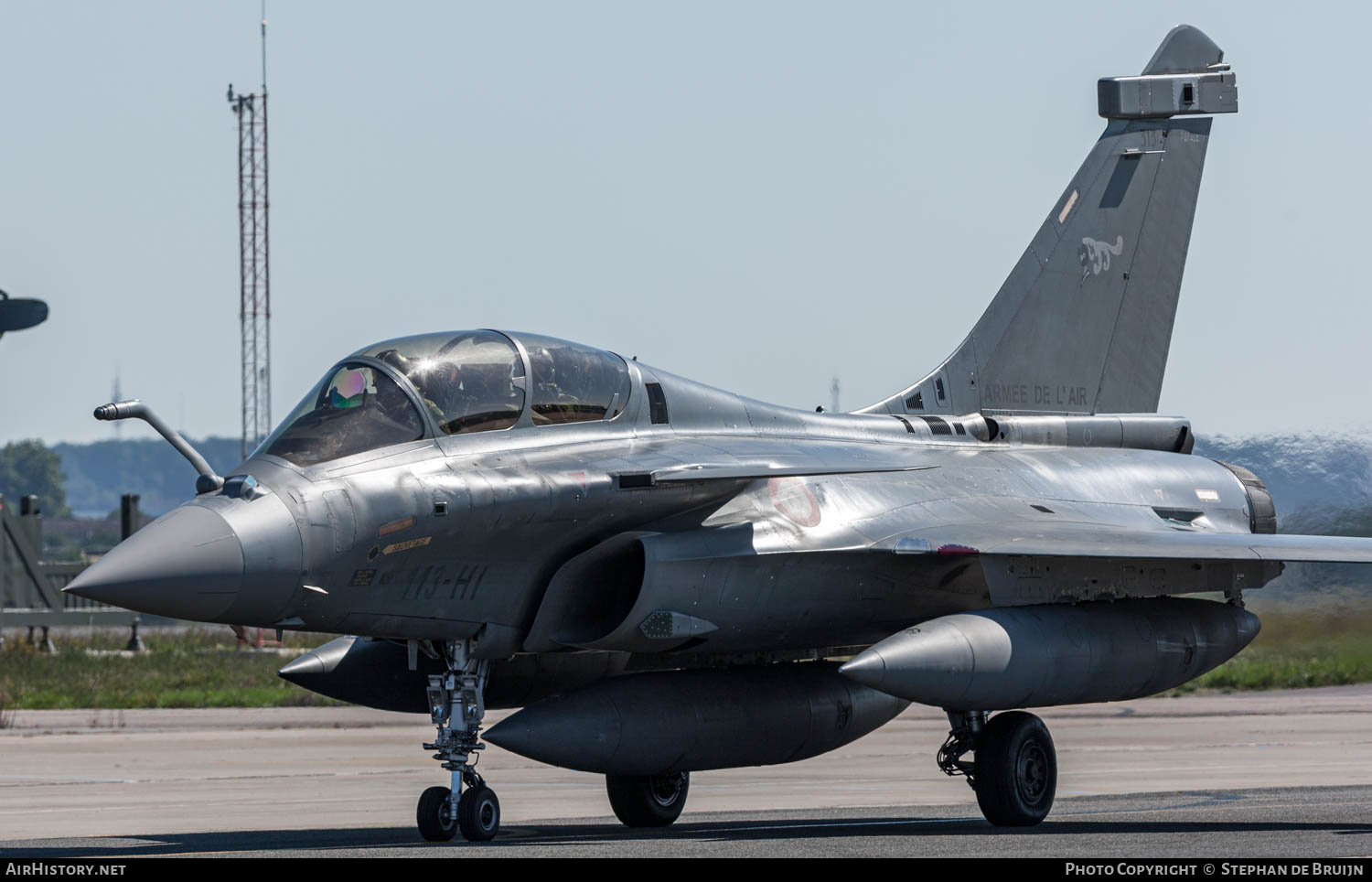 Aircraft Photo of 313 | Dassault Rafale B | France - Air Force | AirHistory.net #817294