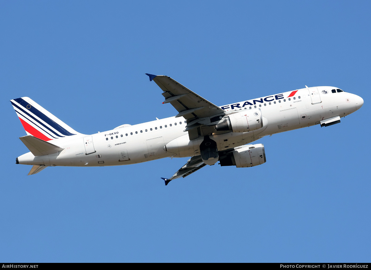 Aircraft Photo of F-GKXO | Airbus A320-214 | Air France | AirHistory.net #817303