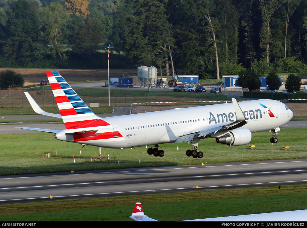 Aircraft Photo of N391AA | Boeing 767-323/ER | American Airlines | AirHistory.net #817314