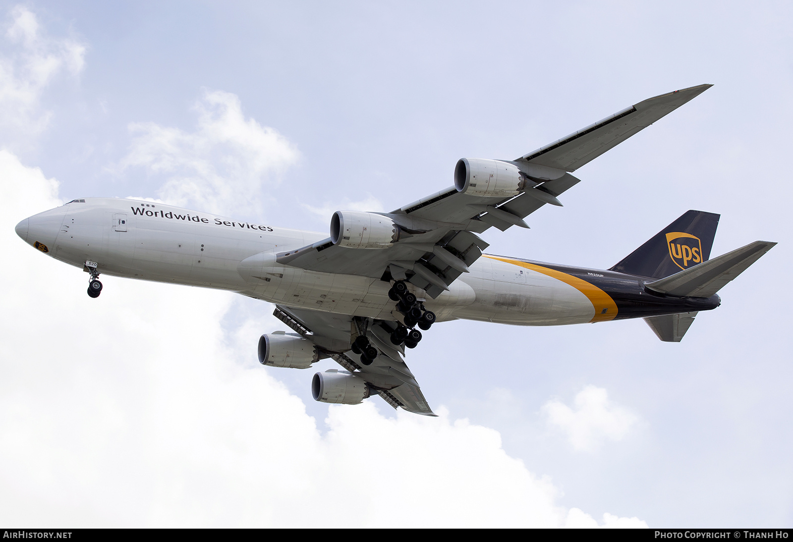 Aircraft Photo of N620UP | Boeing 747-8F | United Parcel Service - UPS | AirHistory.net #817326
