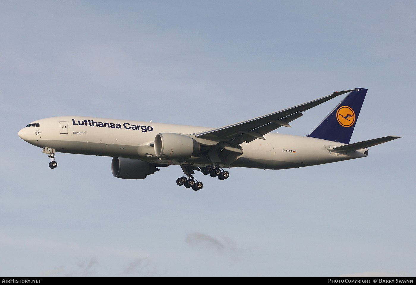 Aircraft Photo of D-ALFB | Boeing 777-FBT | Lufthansa Cargo | AirHistory.net #817330