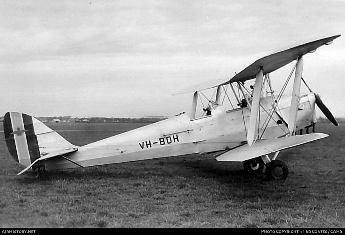 Aircraft Photo of VH-BOH | De Havilland D.H. 82A Tiger Moth | Royal Victorian Aero Club | AirHistory.net #817331