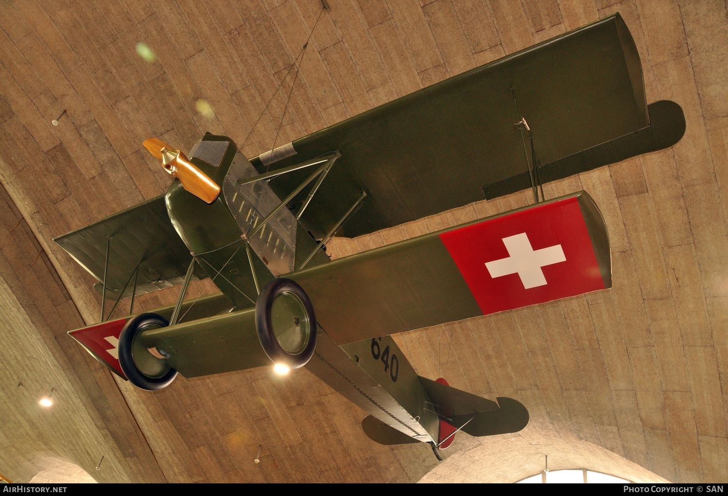 Aircraft Photo of 640 | Fokker D.VII | Switzerland - Air Force | AirHistory.net #817399