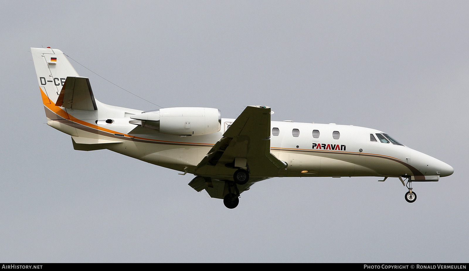 Aircraft Photo of D-CEHM | Cessna 560XL Citation XLS+ | Paravan | AirHistory.net #817404