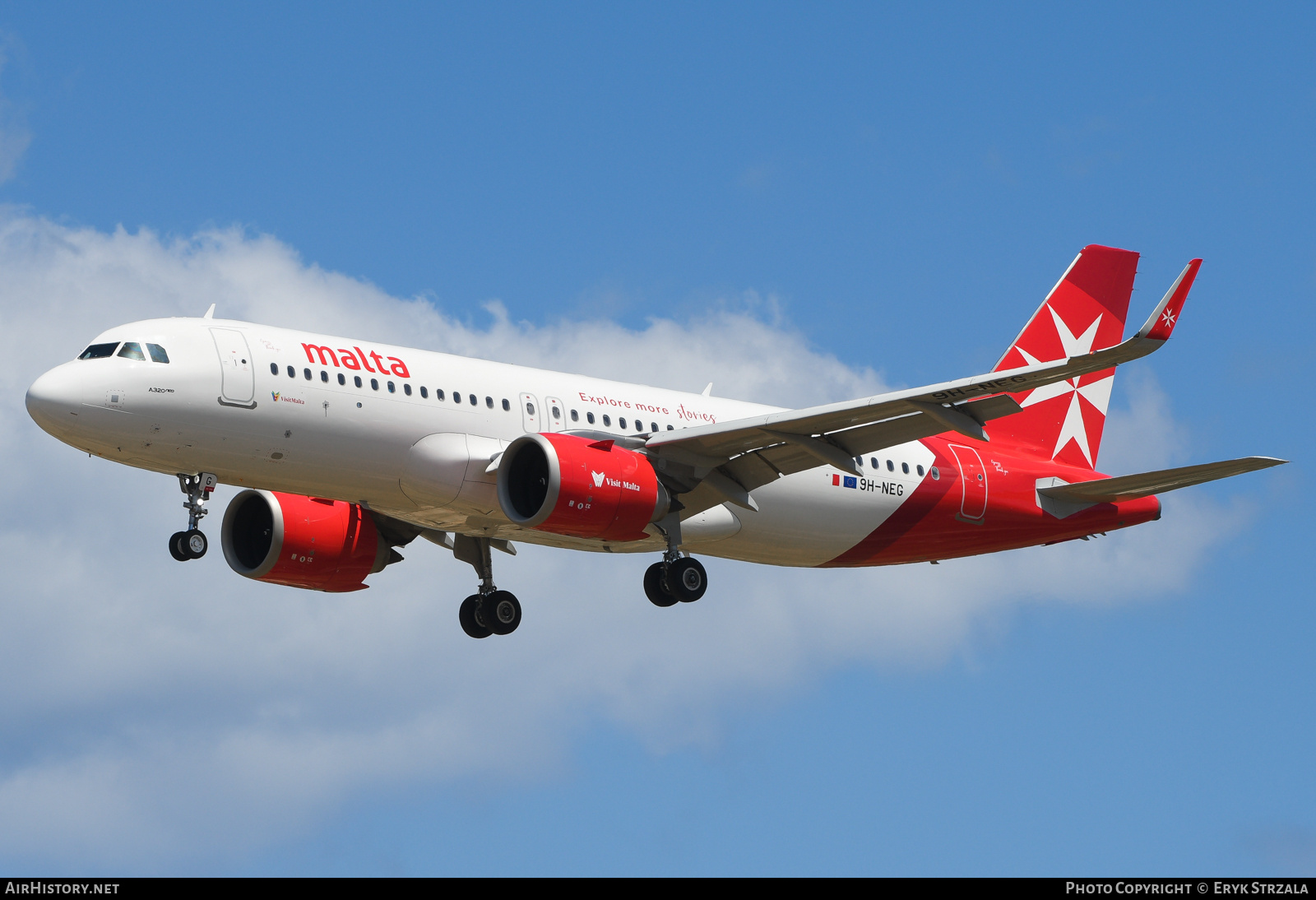 Aircraft Photo of 9H-NEG | Airbus A320-251N | KM Malta Airlines | AirHistory.net #817405