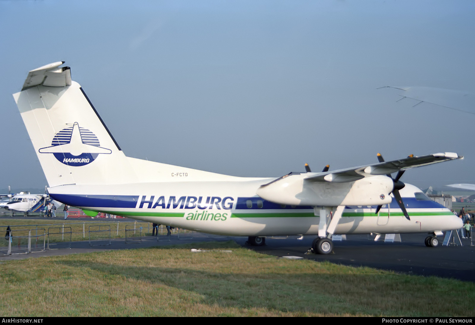 Aircraft Photo of C-FCTD | De Havilland Canada DHC-8-102 Dash 8 | Hamburg Airlines | AirHistory.net #817425