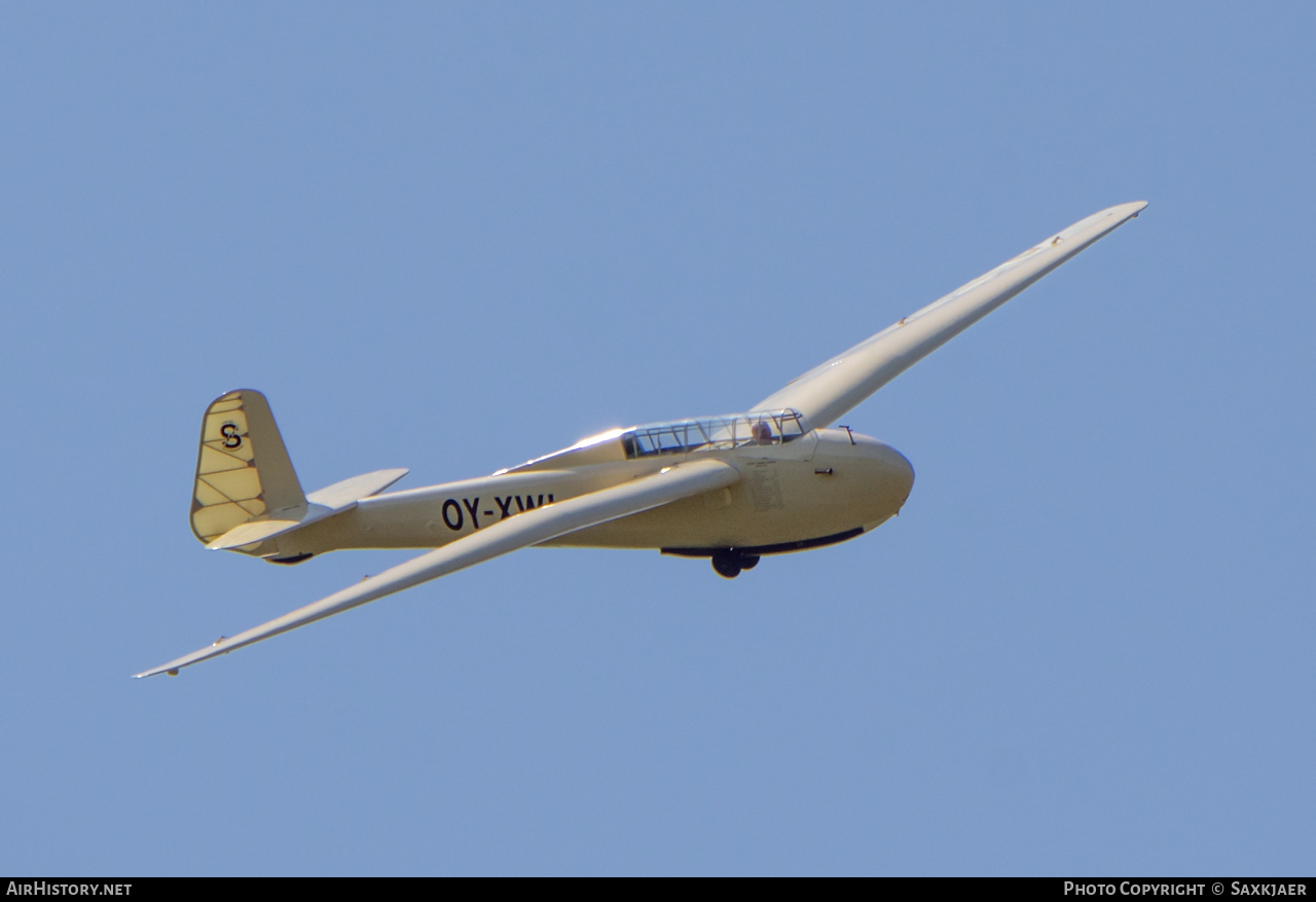 Aircraft Photo of OY-XWL | DFS Kranich IIB-2 | AirHistory.net #817436