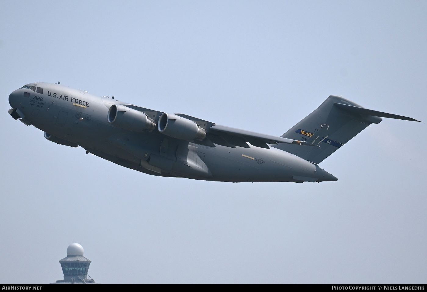 Aircraft Photo of 03-3126 / 33126 | Boeing C-17A Globemaster III | USA - Air Force | AirHistory.net #817437