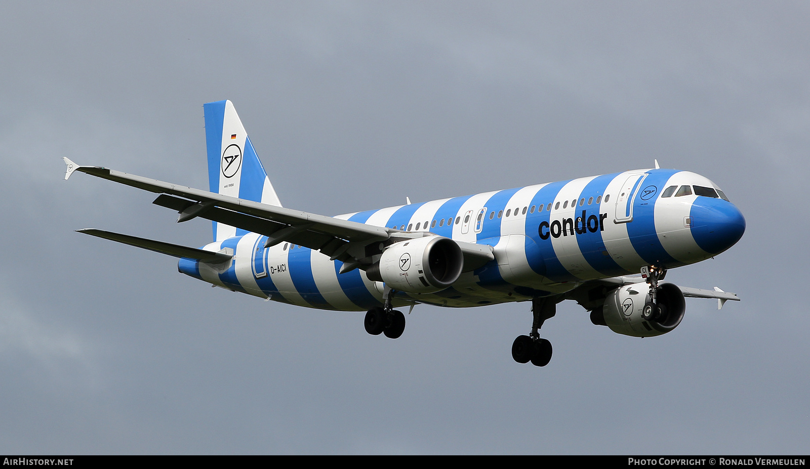 Aircraft Photo of D-AICI | Airbus A320-212 | Condor Flugdienst | AirHistory.net #817447