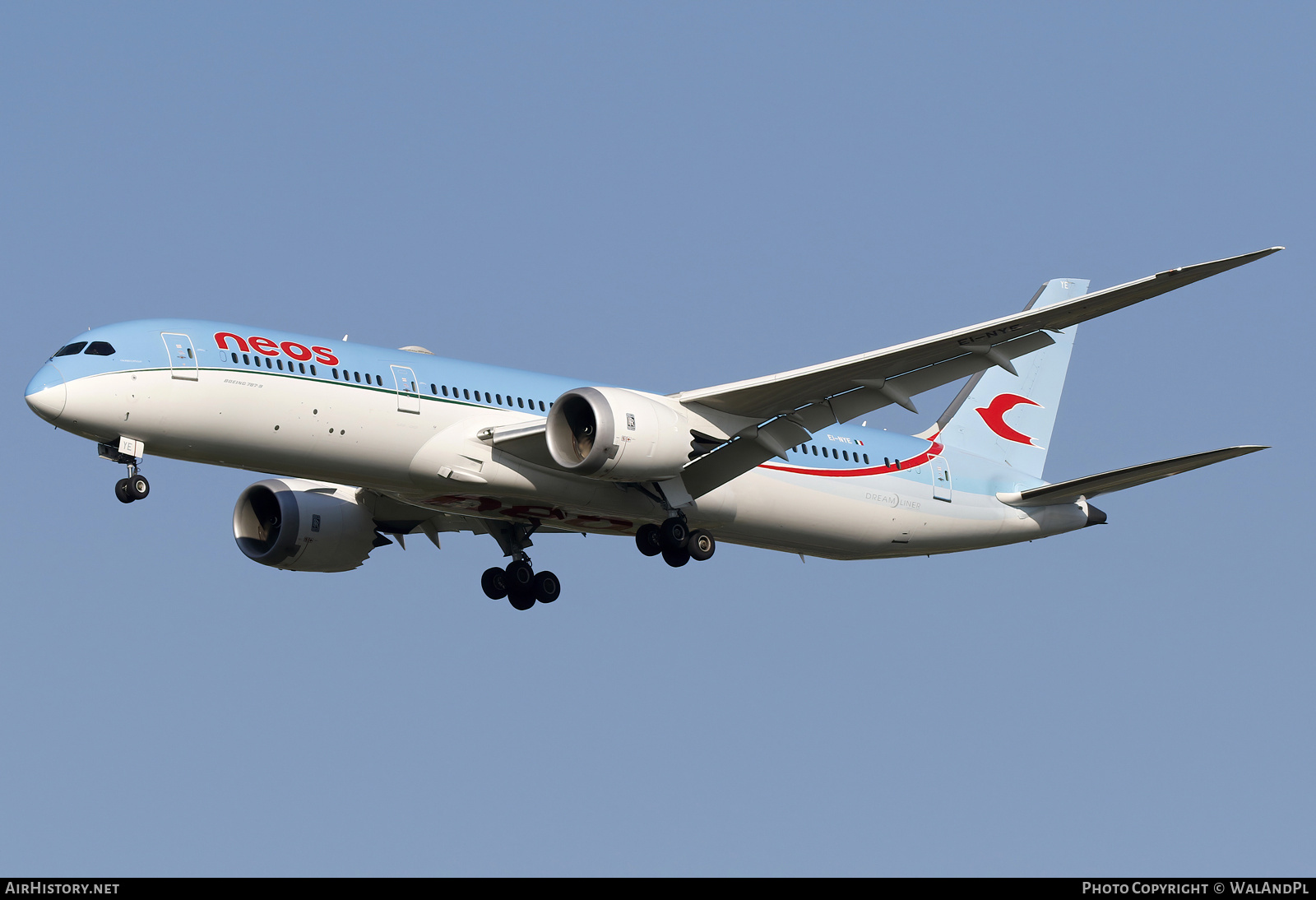 Aircraft Photo of EI-NYE | Boeing 787-9 Dreamliner | Neos | AirHistory.net #817451