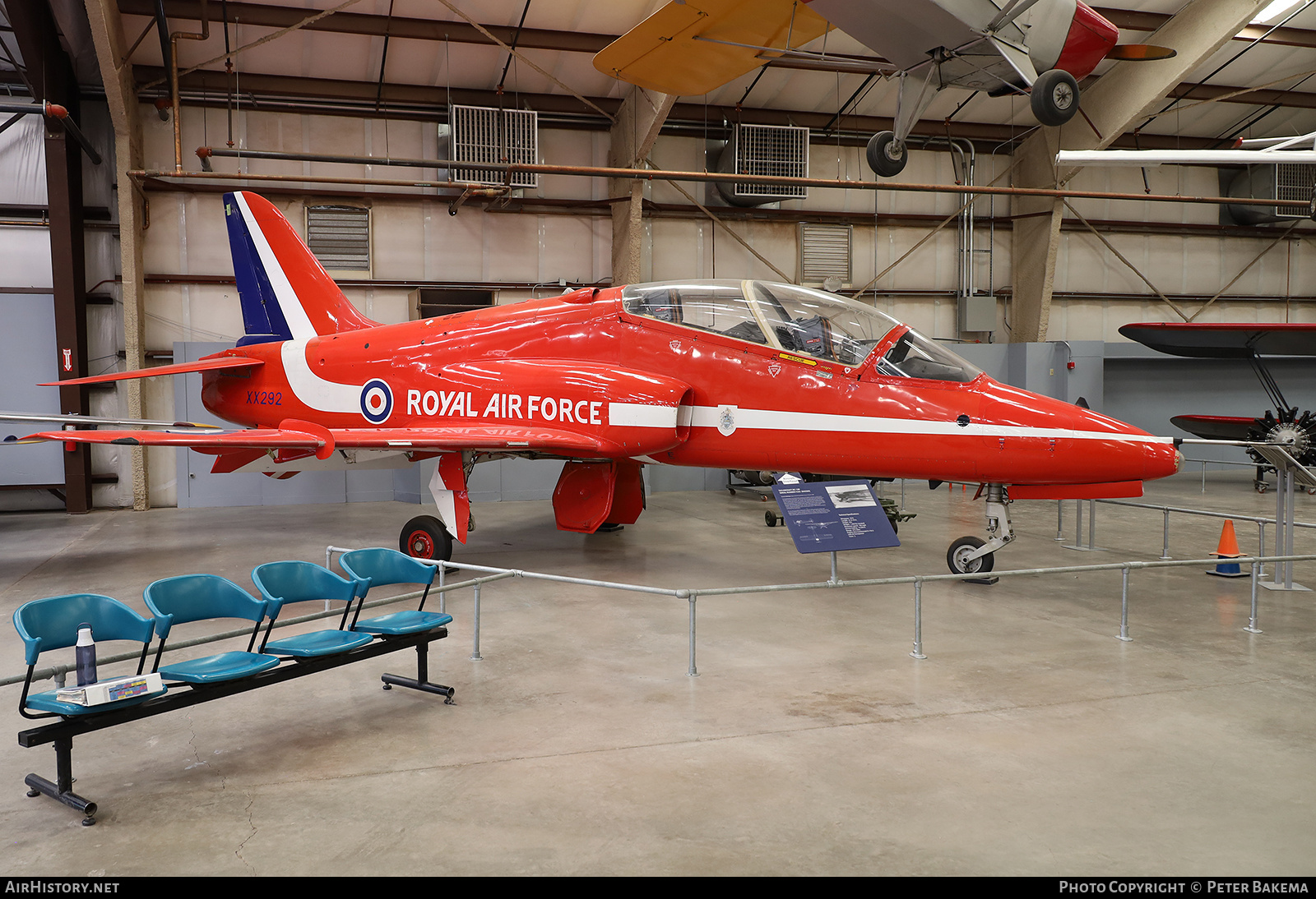 Aircraft Photo of XX292 | British Aerospace Hawk T.1 | UK - Air Force | AirHistory.net #817467