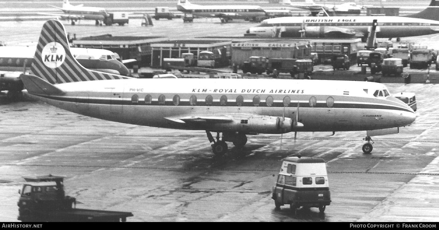 Aircraft Photo of PH-VIC | Vickers 803 Viscount | KLM - Royal Dutch Airlines | AirHistory.net #817471