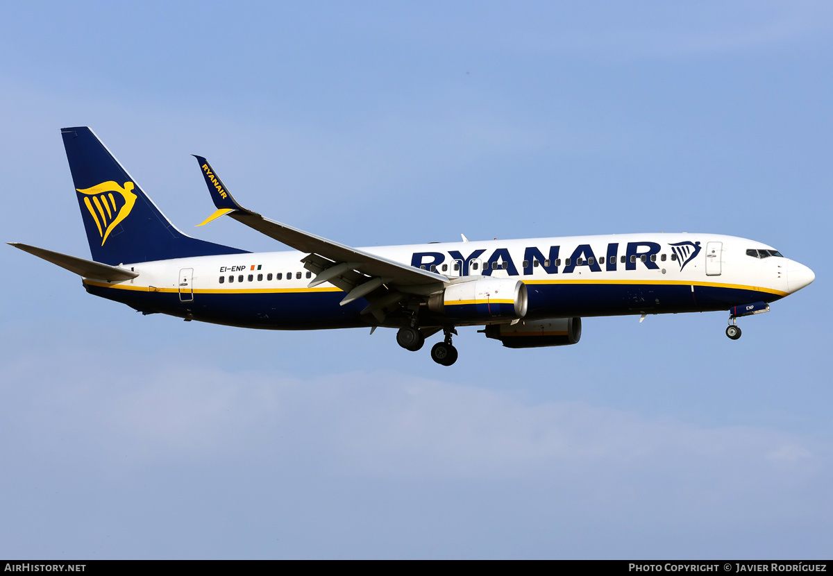 Aircraft Photo of EI-ENP | Boeing 737-8AS | Ryanair | AirHistory.net #817478
