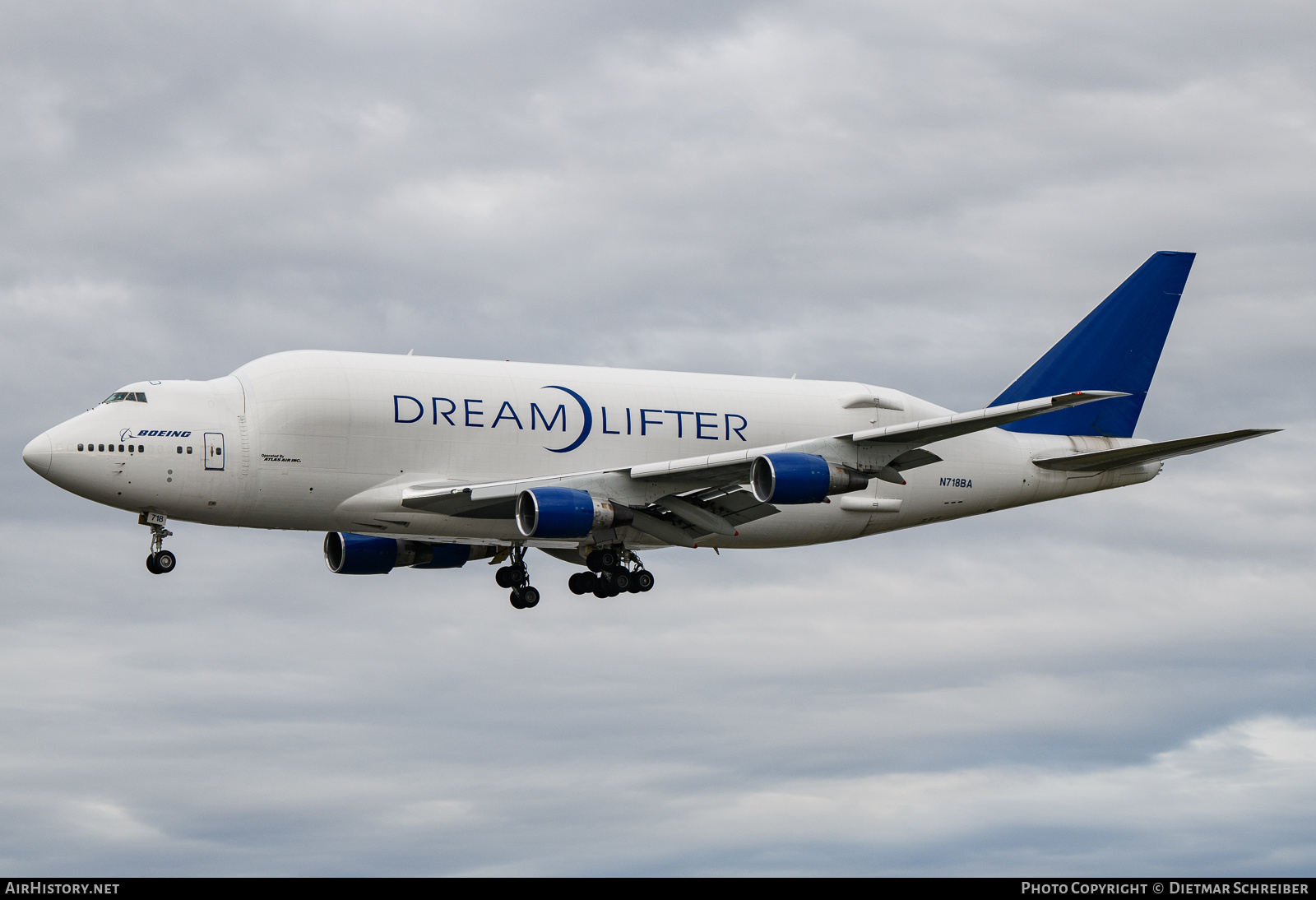Aircraft Photo of N718BA | Boeing 747-4H6(LCF) Dreamlifter | Boeing | AirHistory.net #817498