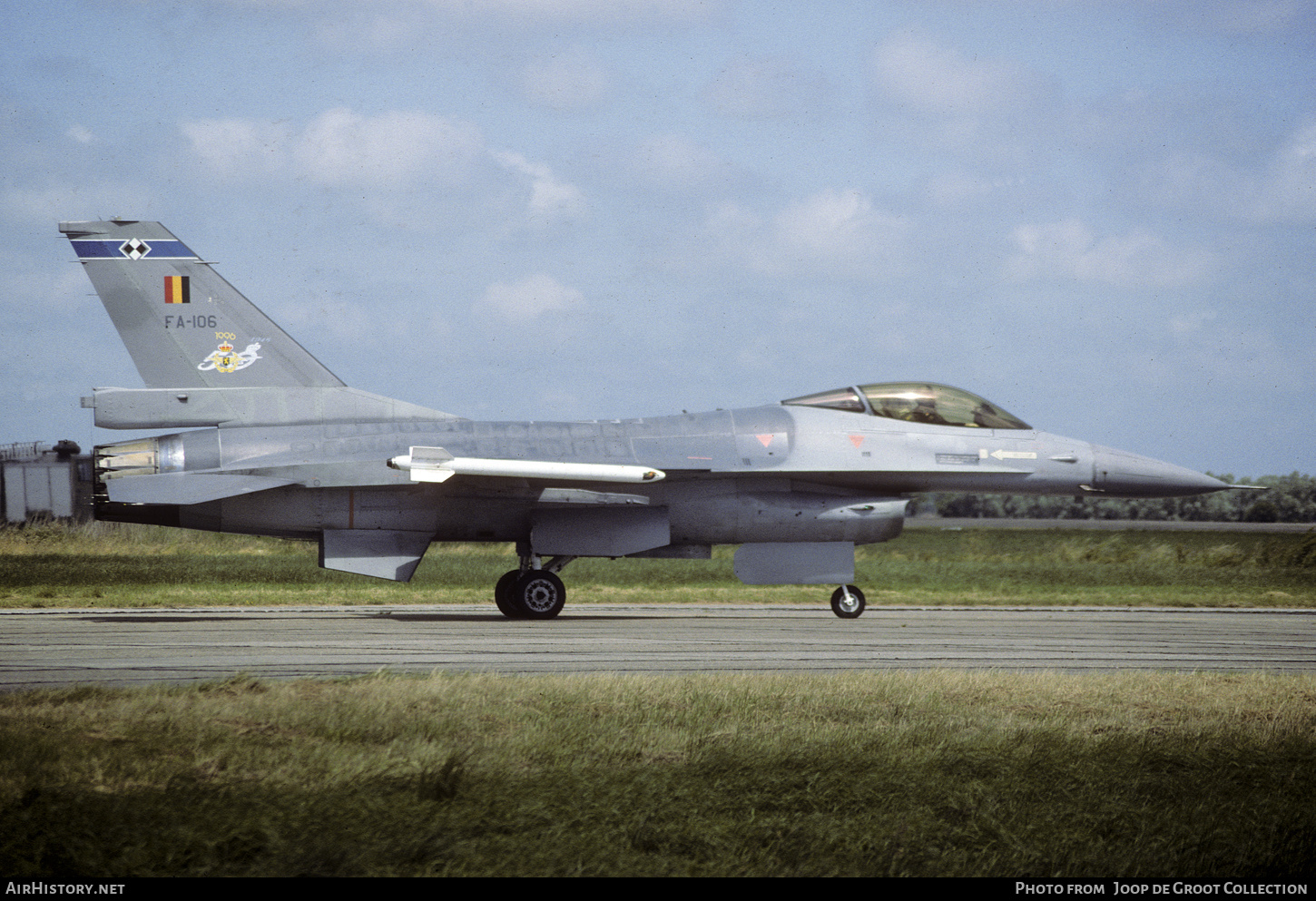 Aircraft Photo of FA-106 | General Dynamics F-16A Fighting Falcon | Belgium - Air Force | AirHistory.net #817517