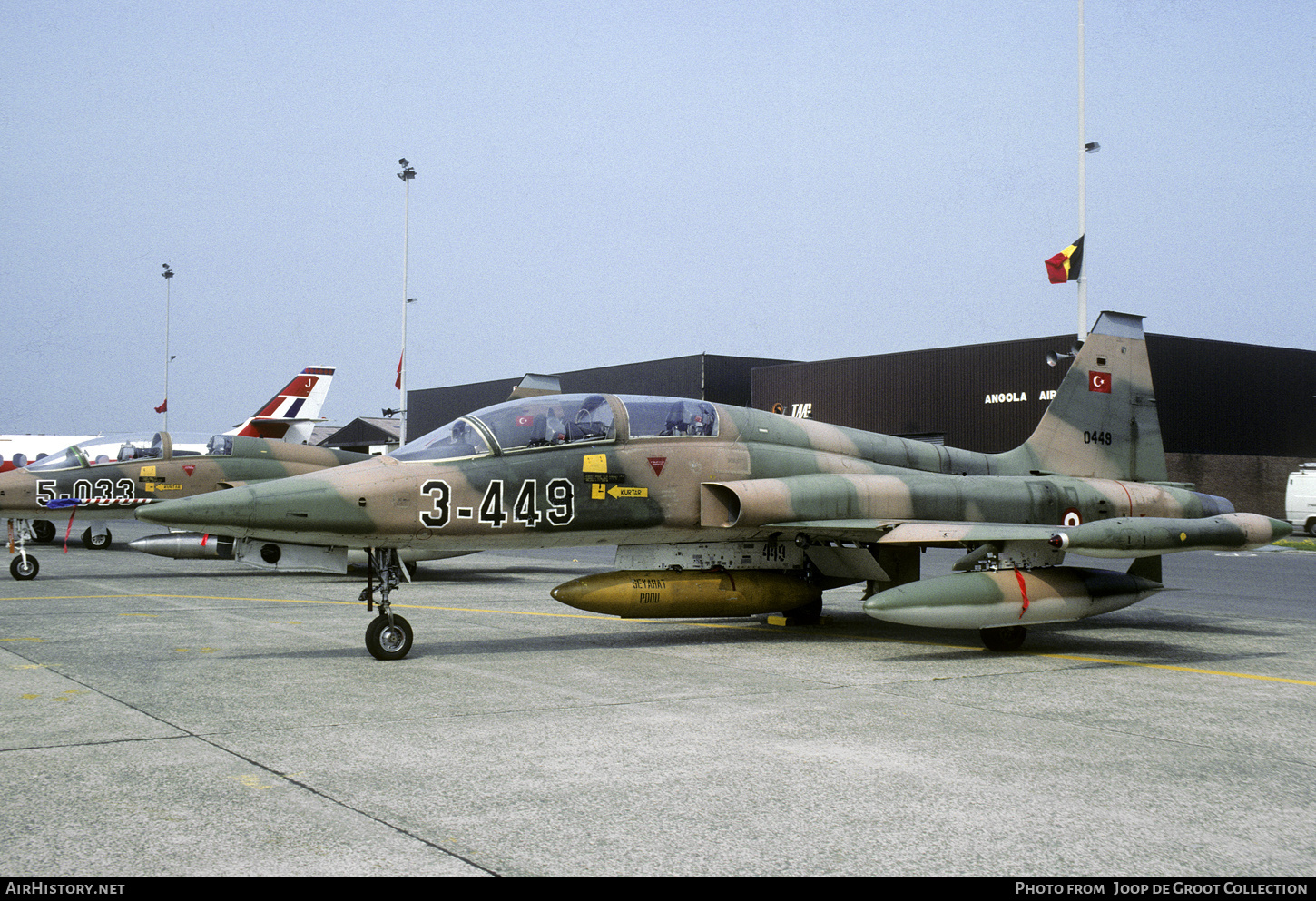 Aircraft Photo of 72-0449 / 0449 | Northrop F-5B Freedom Fighter | Turkey - Air Force | AirHistory.net #817525