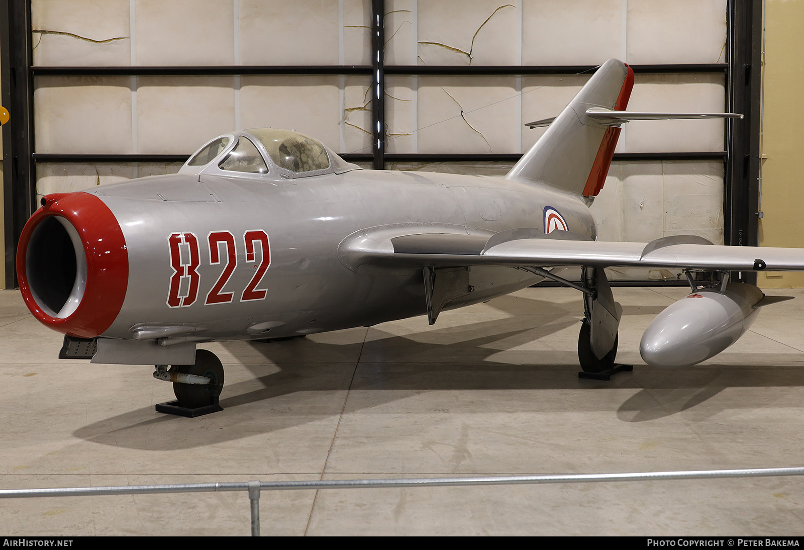 Aircraft Photo of 822 | PZL-Mielec Lim-2 (MiG-15bis) | North Korea - Air Force | AirHistory.net #817526