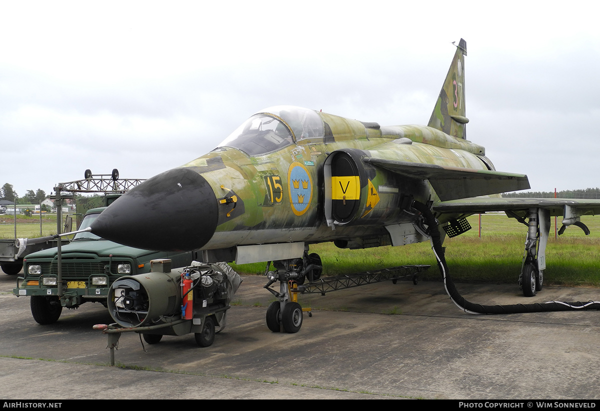Aircraft Photo of 37067 | Saab AJ37 Viggen | Sweden - Air Force | AirHistory.net #817530