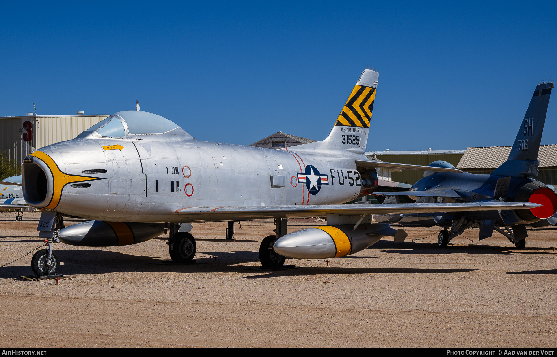Aircraft Photo of 53-1525 / 31525 | North American F-86H Sabre | USA - Air Force | AirHistory.net #817531